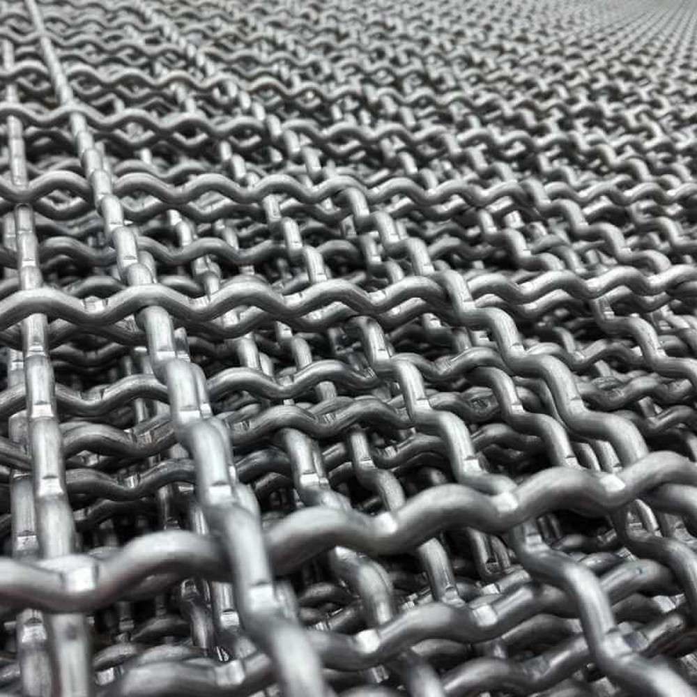 Рифленая сетка для грохотов 15x15 мм 20Х13 ГОСТ 3306-88